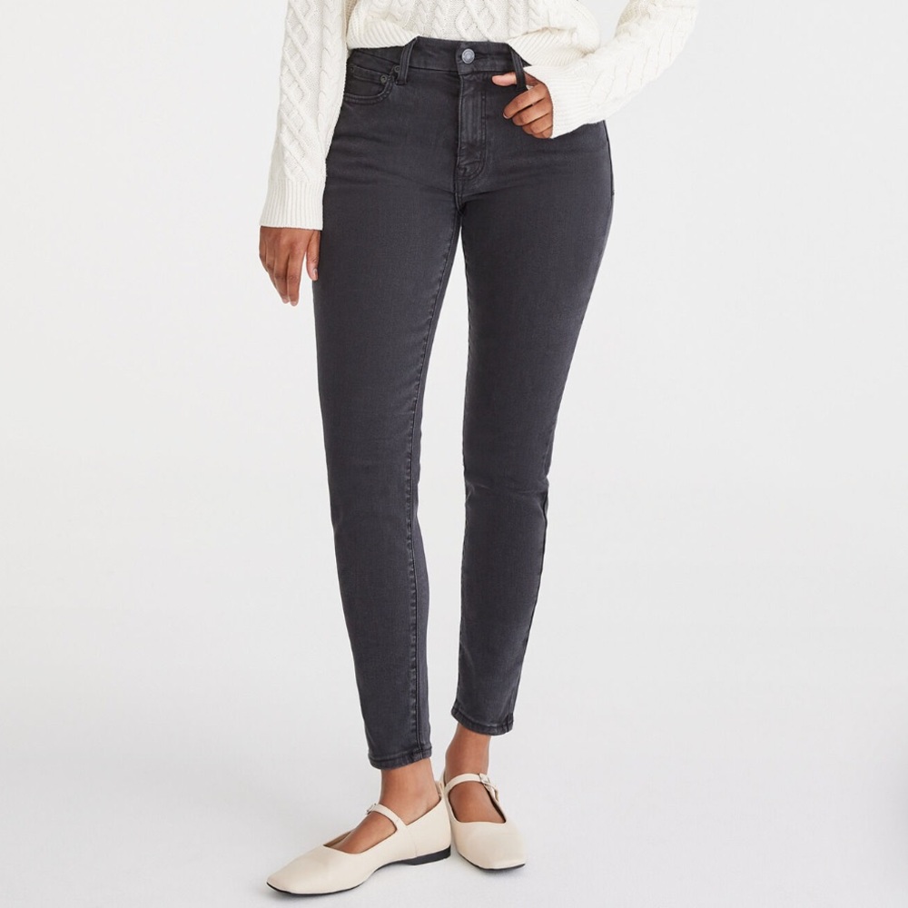 Aeropostale Curvy High-rise Black Jeggins